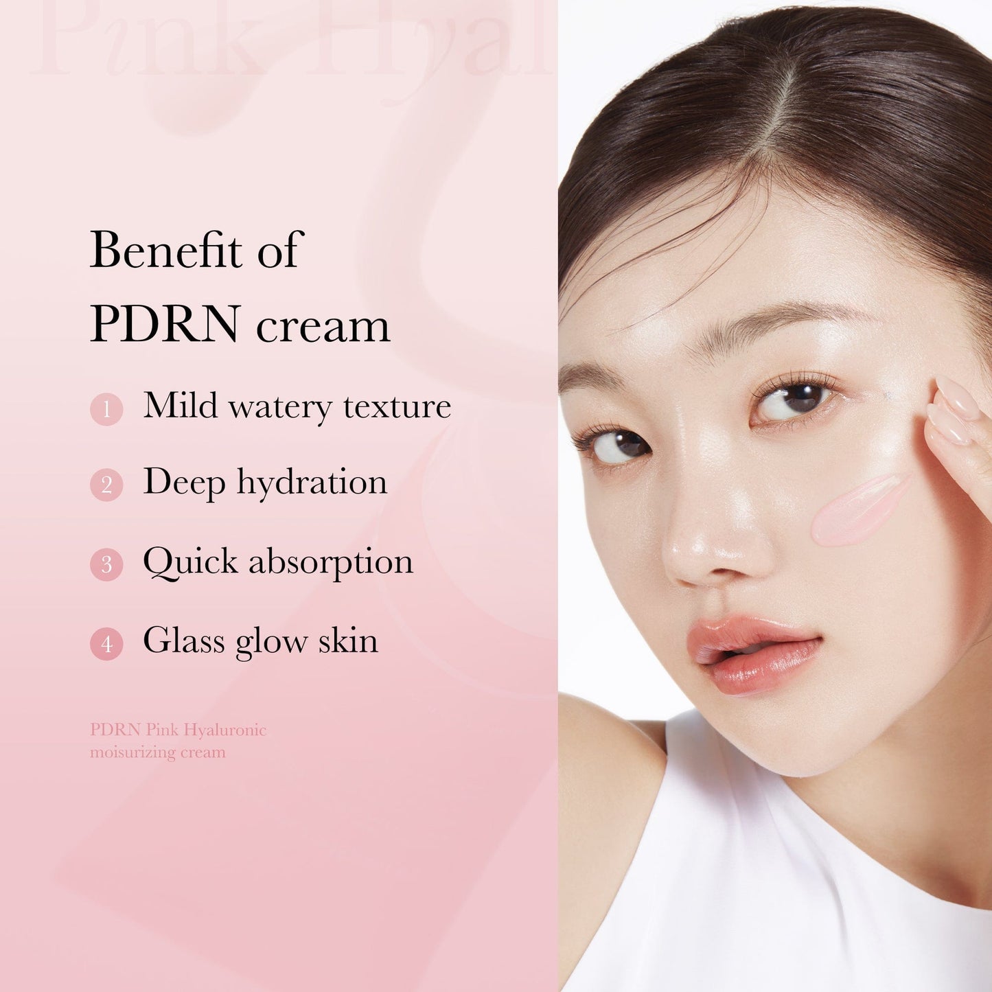 PDRN Pink Hyaluronic Moisturizing Cream