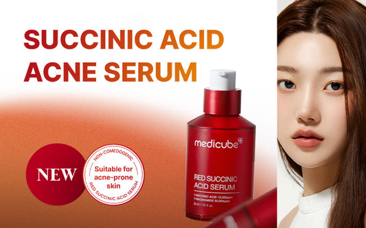 [NEW] RED SUCCINIC ACID ACNE SERUM