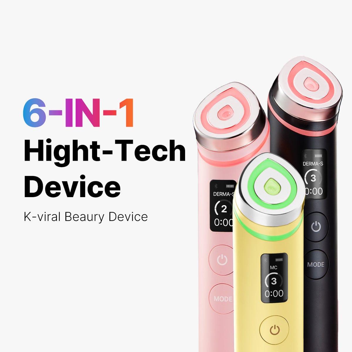 [6-in-1 Beauty Device] AGE-R Booster Pro