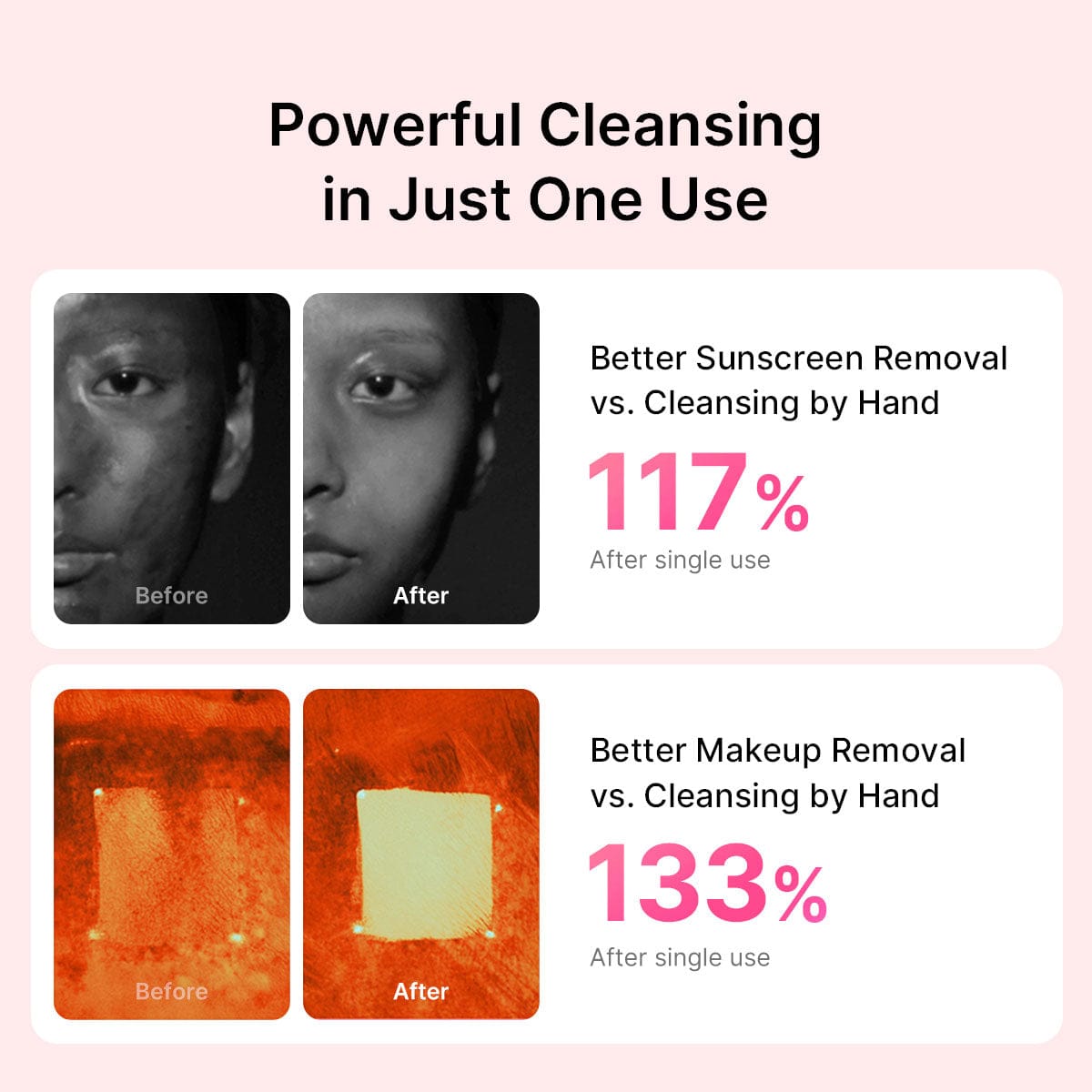 AGE-R Booster Facial Cleansing Device (Mini Plus + Cleansing Head)