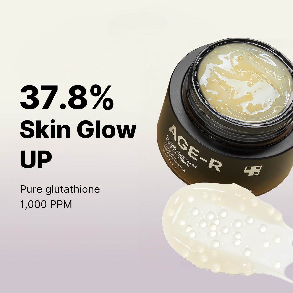 AGE-R Glutathione Glow Capsule Cream