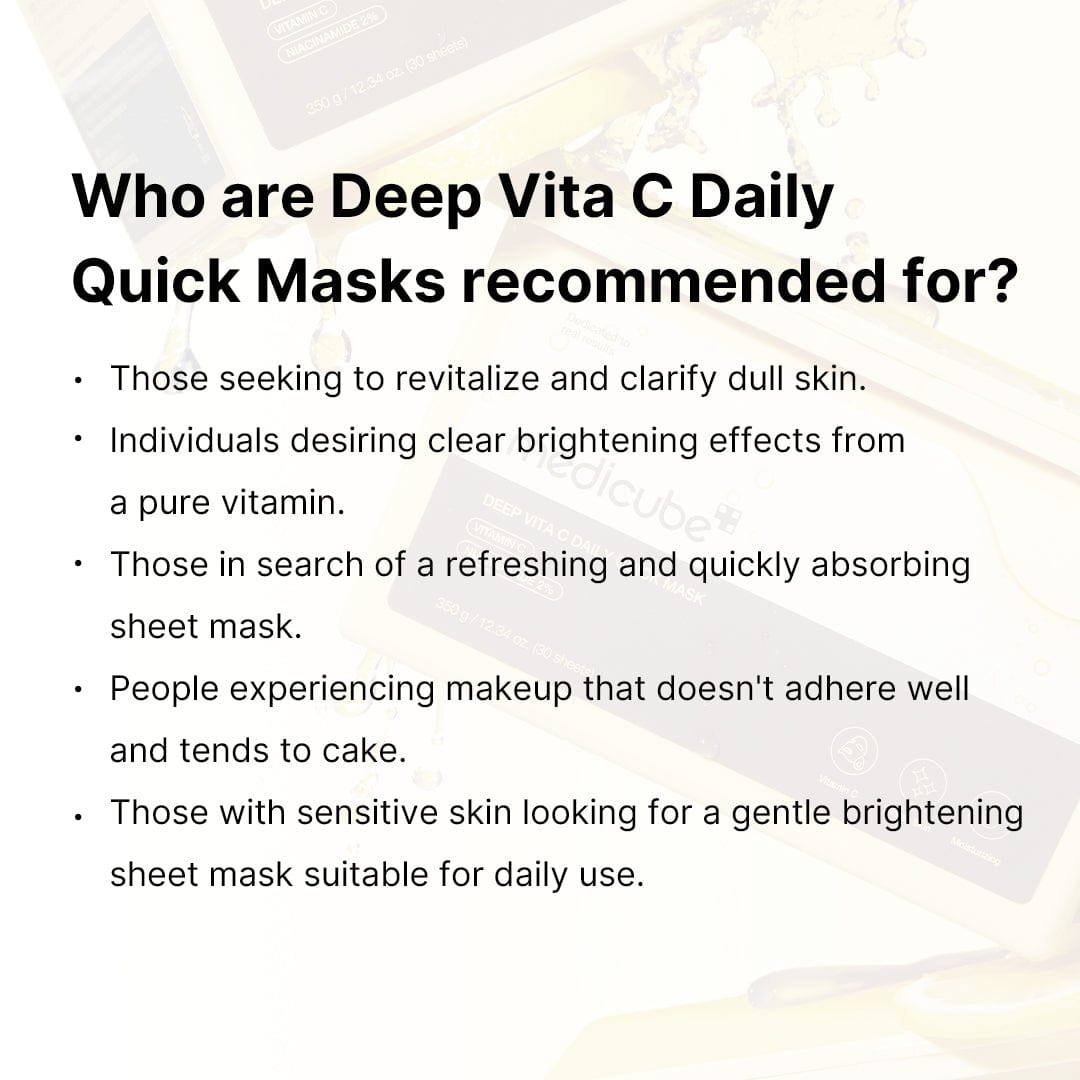 Deep Vita C Daily Quick Mask