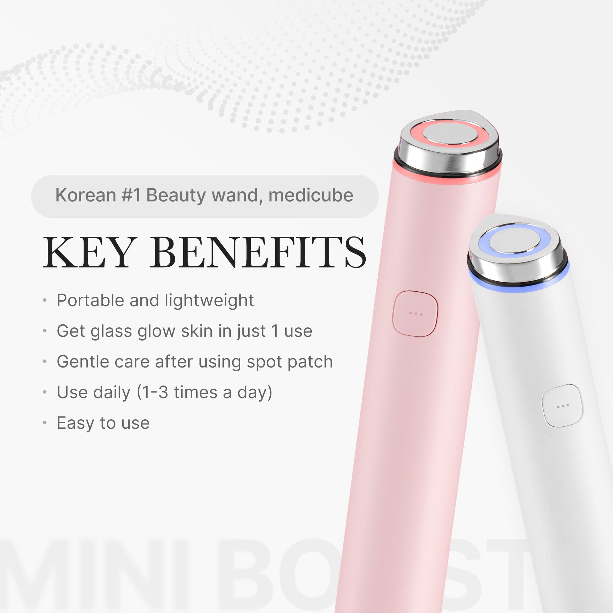 NEW) AGE-R Mini Booster Pro – MEDICUBE MY