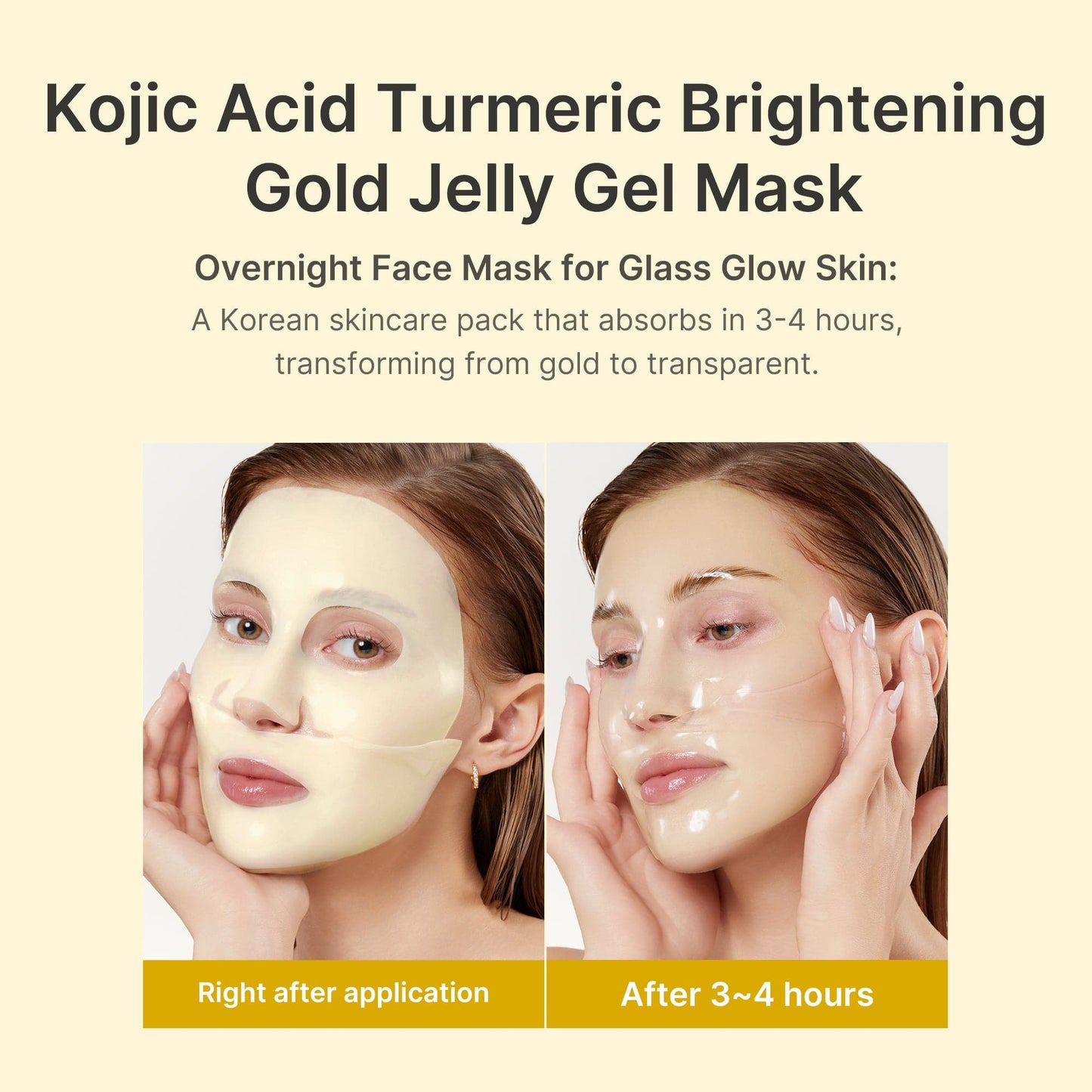 (NEW) Kojic Acid Turmeric Brightening Gel Mask