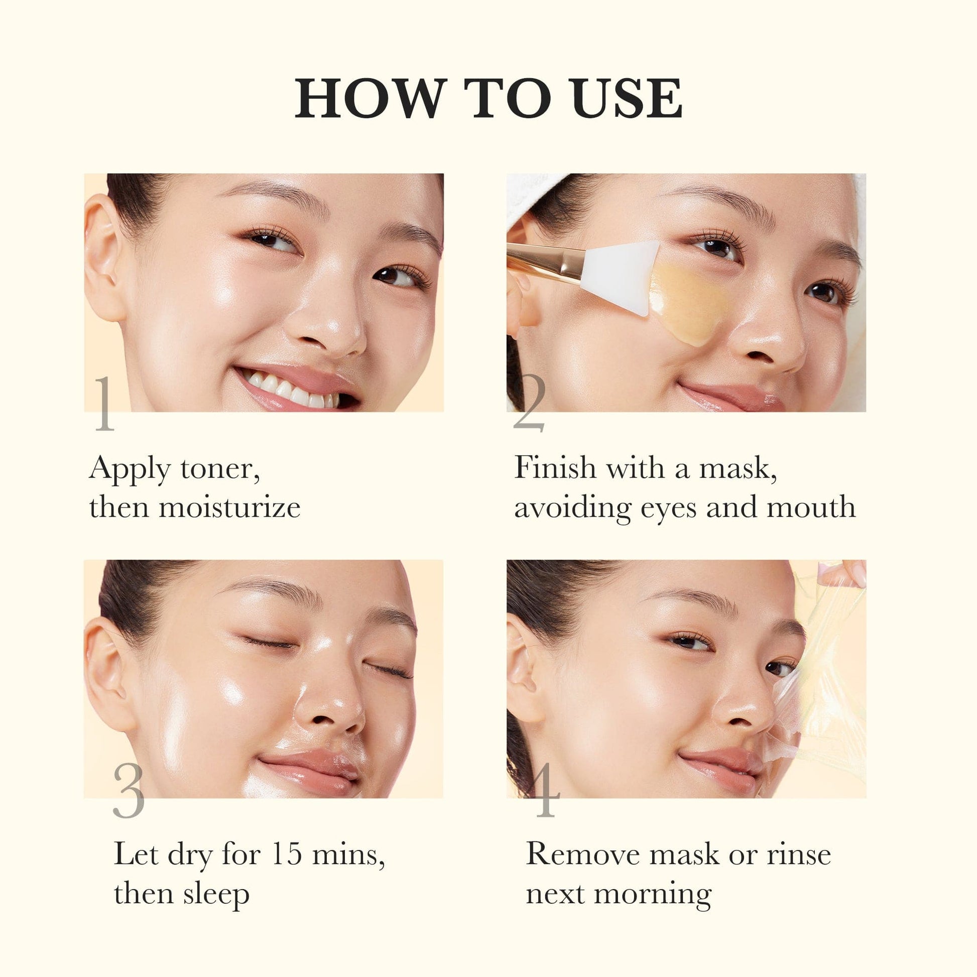 (NEW) Kojic Acid Turmeric Night Wrapping Mask (Peel-off Brightening Mask)