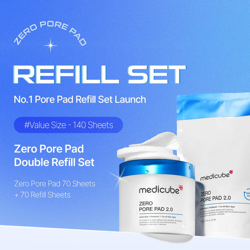 [New][Official Store Only] Zero Pore Pad 2.0 Refill Set (70ea+70ea)