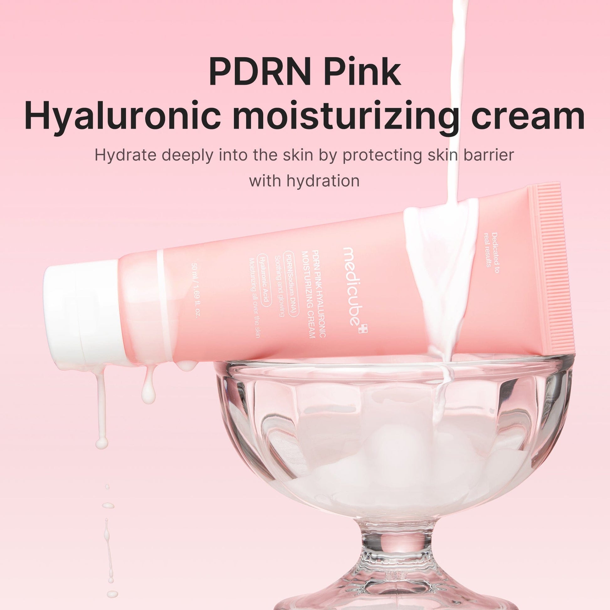 PDRN Pink Hyaluronic Moisturizing Cream