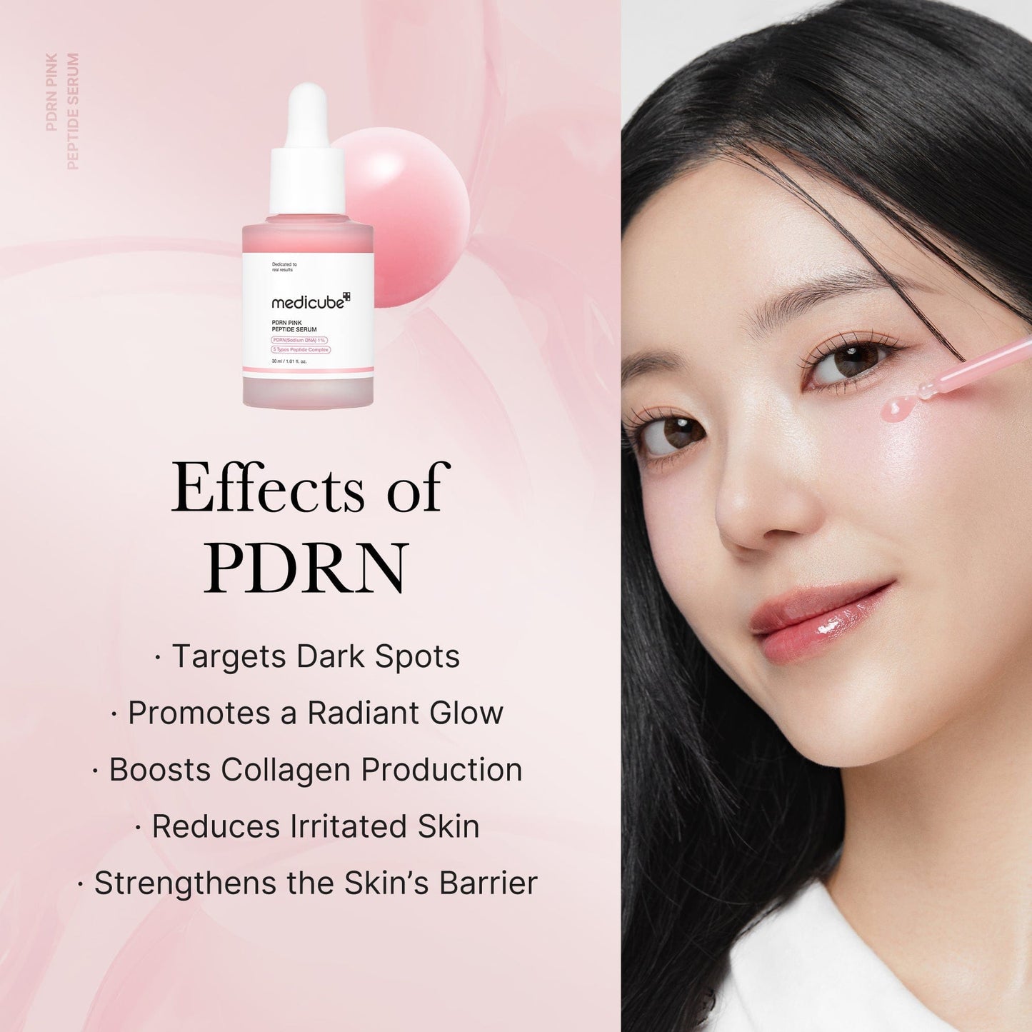 PDRN Pink Peptide Brightening Glow Serum