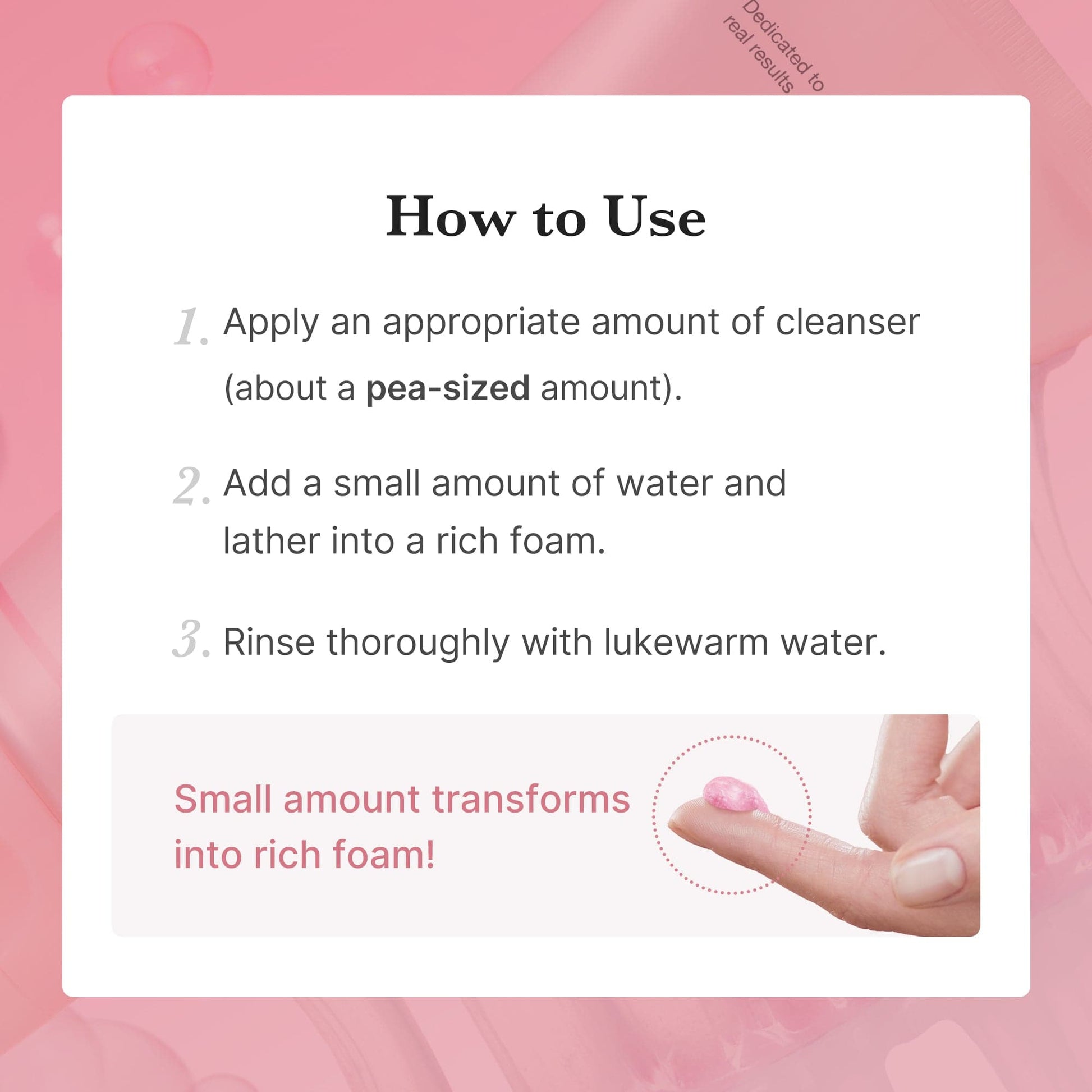 PDRN Pink Whip Cleanser