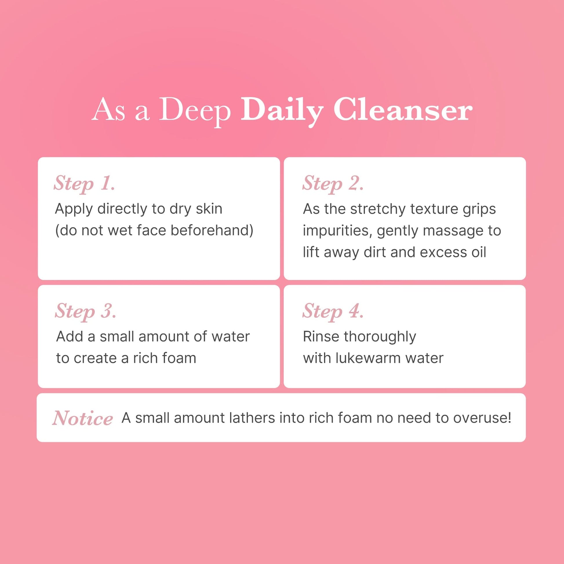 PDRN Pink Whip Cleanser
