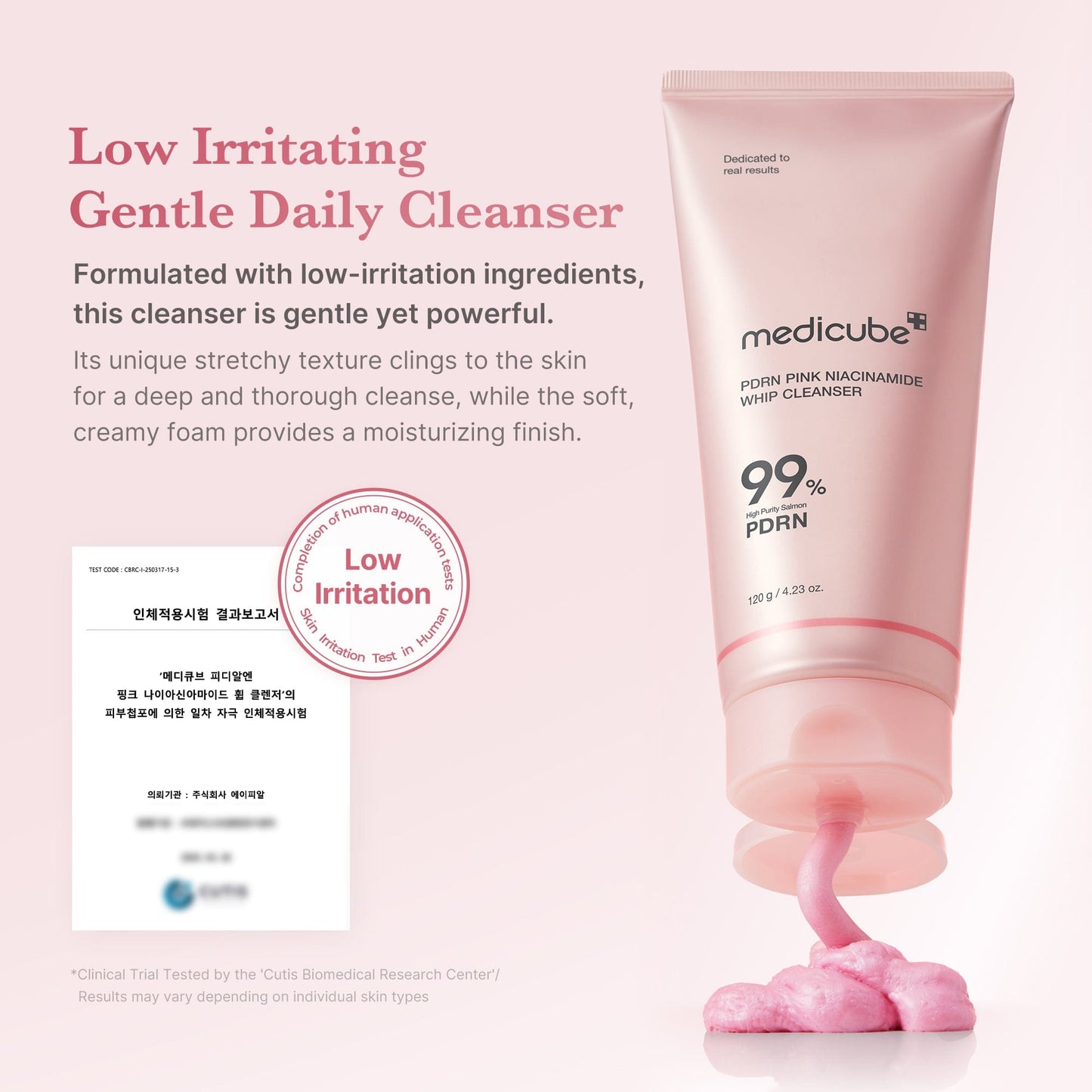PDRN Pink Whip Cleanser