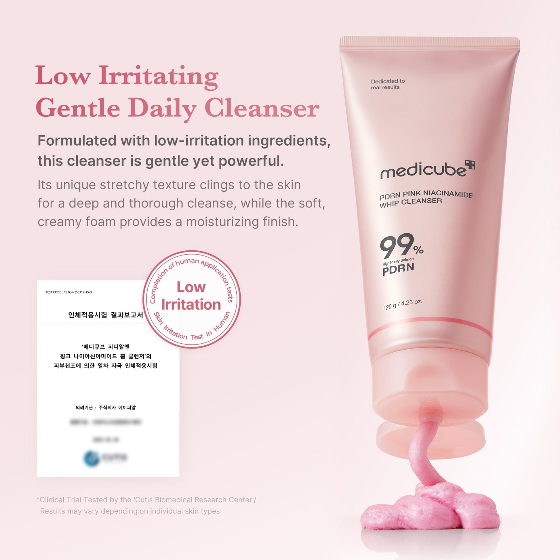 PDRN Pink Whip Cleanser