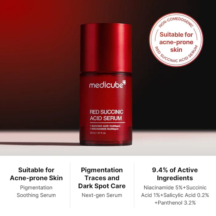 Red Acne Succinic Acid Serum