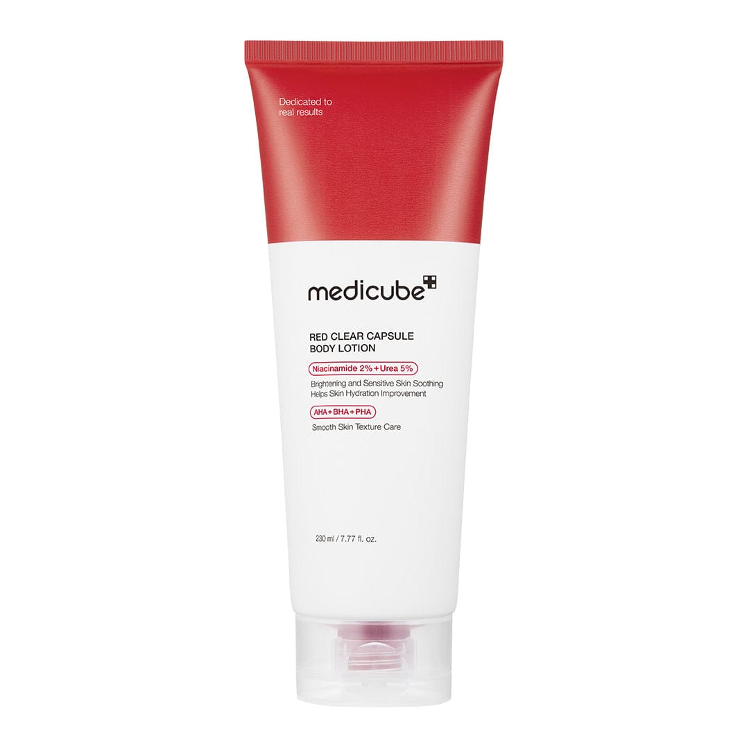 Red Clear Capsule Body Lotion