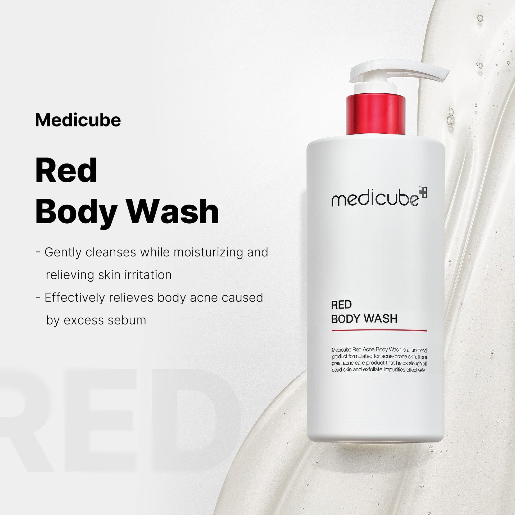 [Salicylic Acid Body Cleanser] Red Acne Body Wash