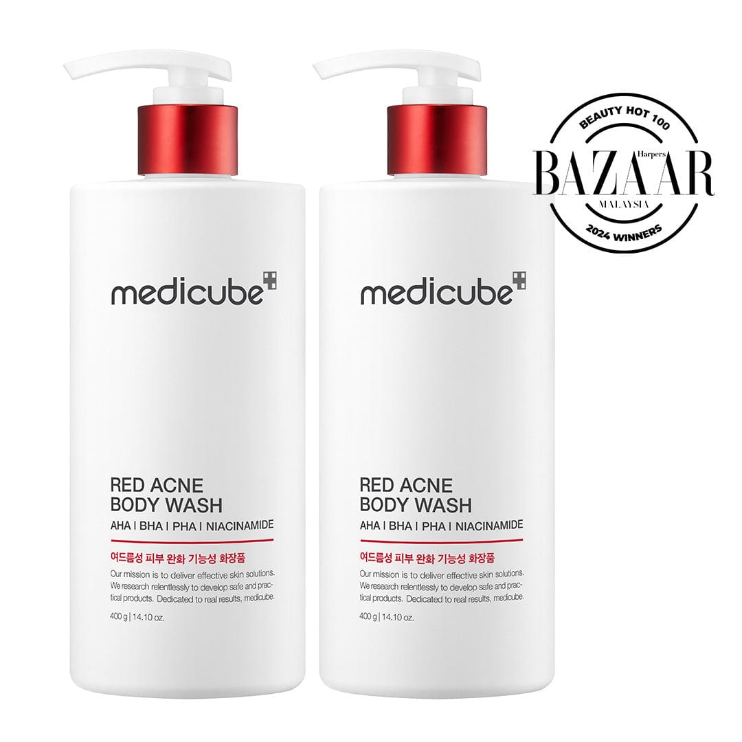 [Salicylic Acid Body Cleanser] Red Acne Body Wash Twin Set