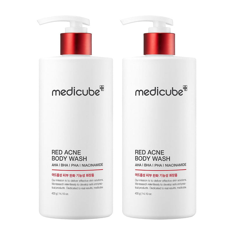 [Salicylic Acid Body Cleanser] Red Acne Body Wash Twin Set