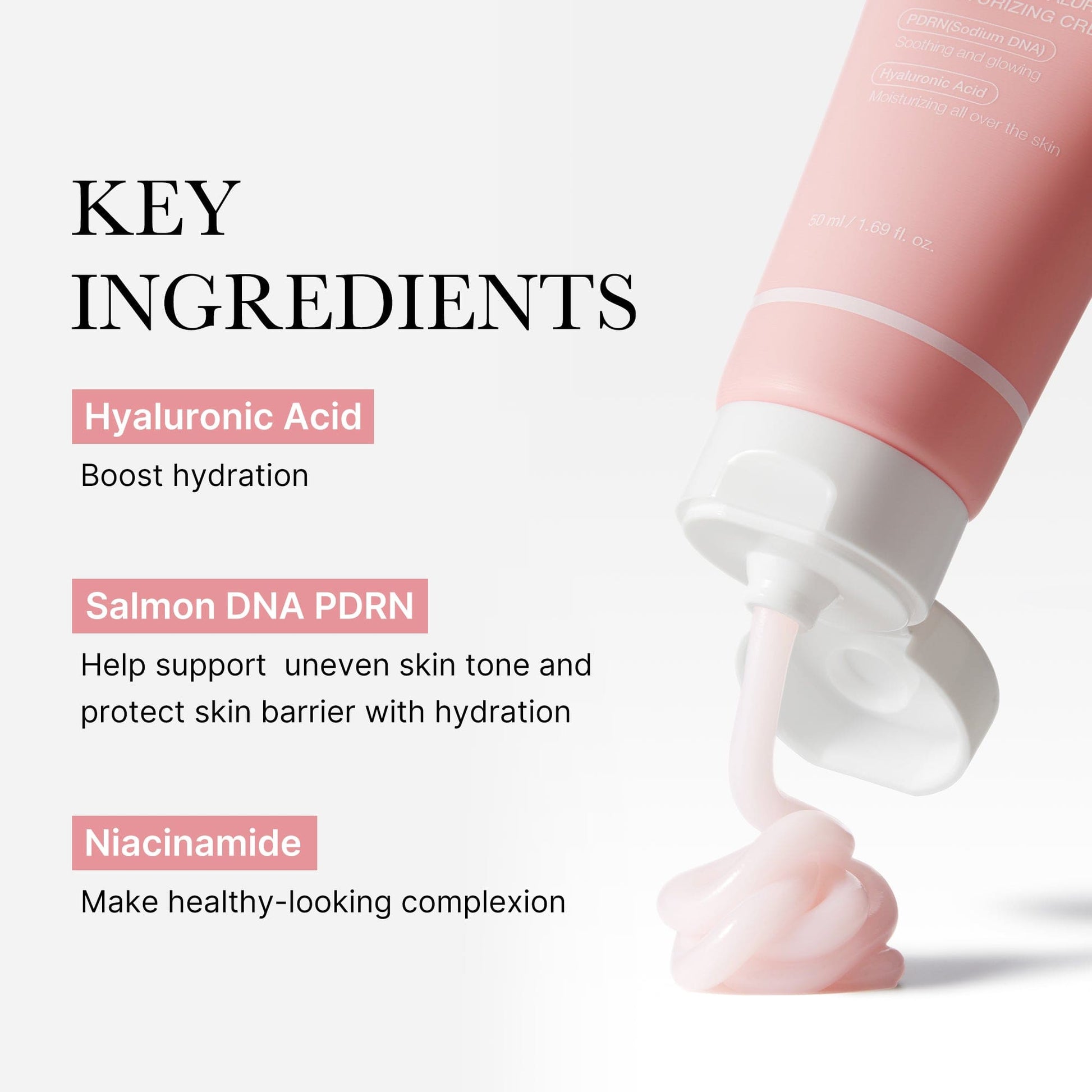 [Shipping from 29/11] PDRN Pink Hyaluronic Moisturizing Cream