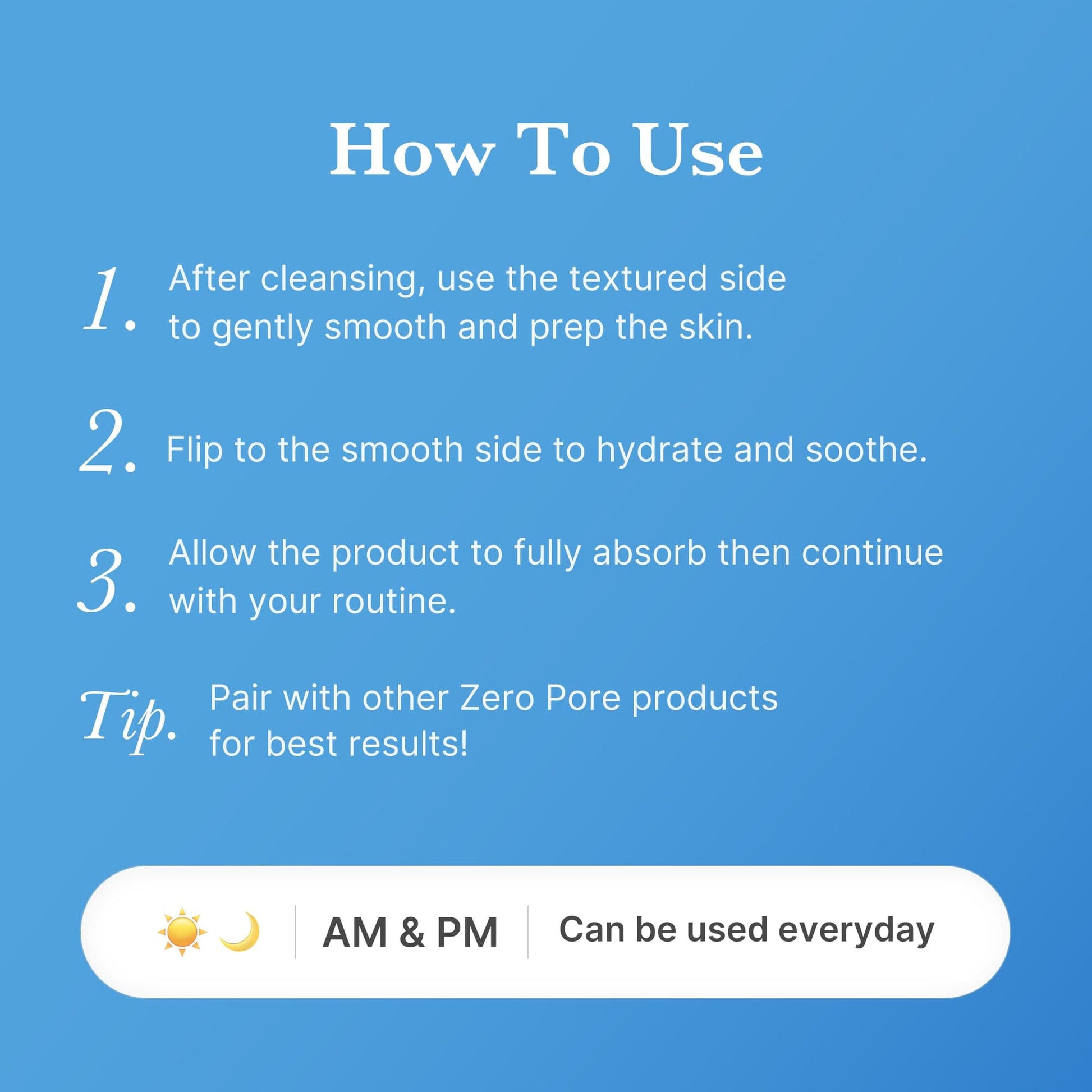 Zero Pore Pad Mild